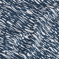 Women's Voyager Dress French Blue Print