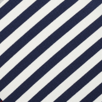Women's Strand Long Sleeve Polo Top Blue Stripe